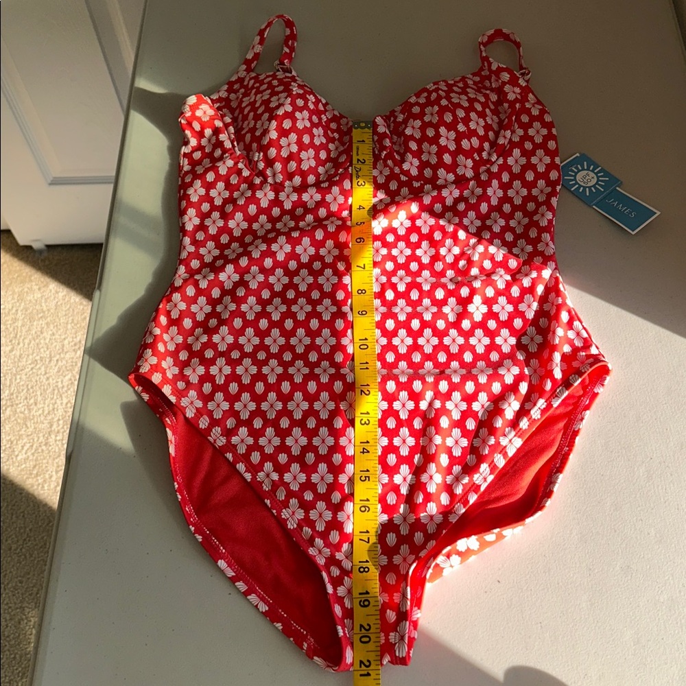 NWT Draper James Vibrant Red Garment Size Large - Picture 9 of 14